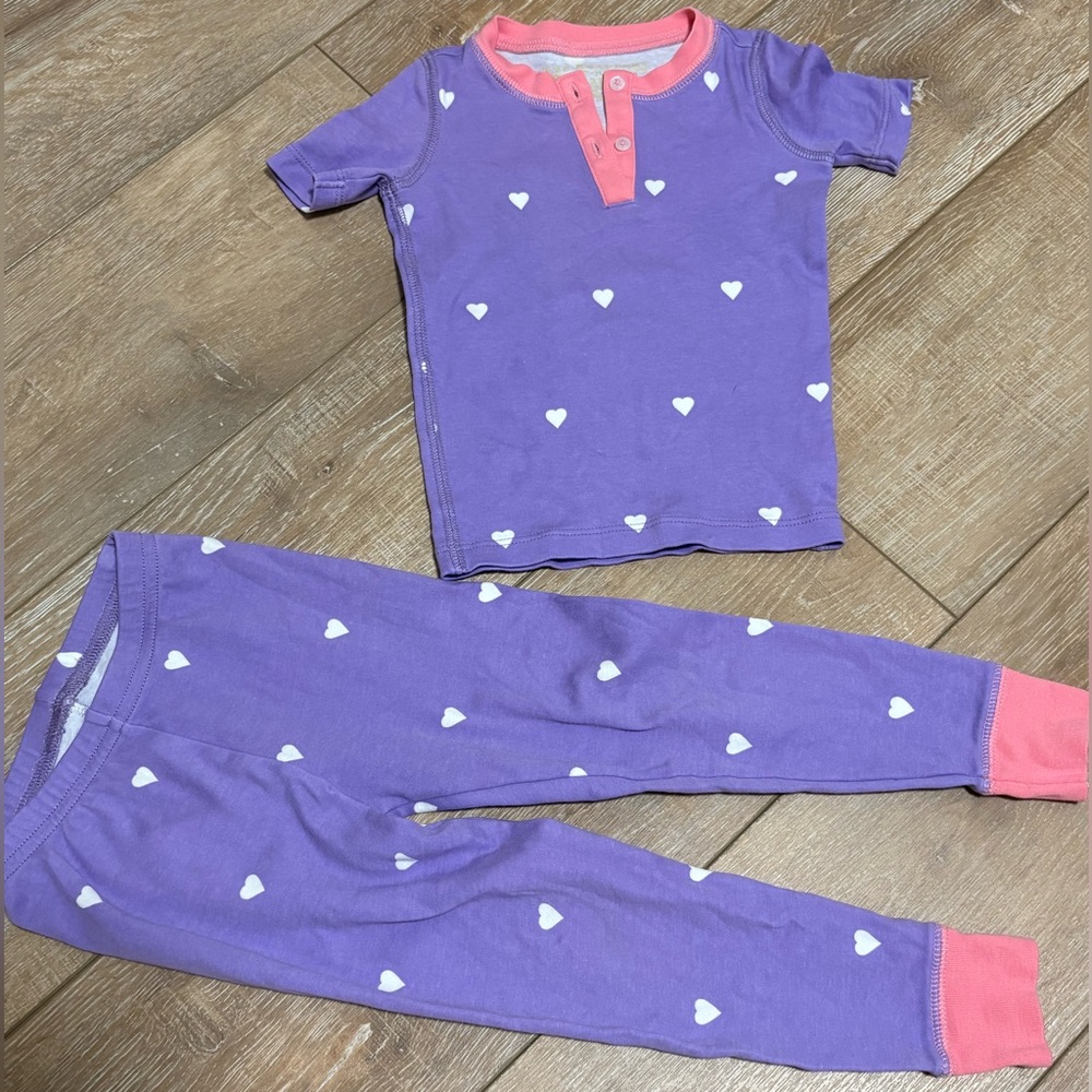 Purple Heart Sara Jane Pajamas